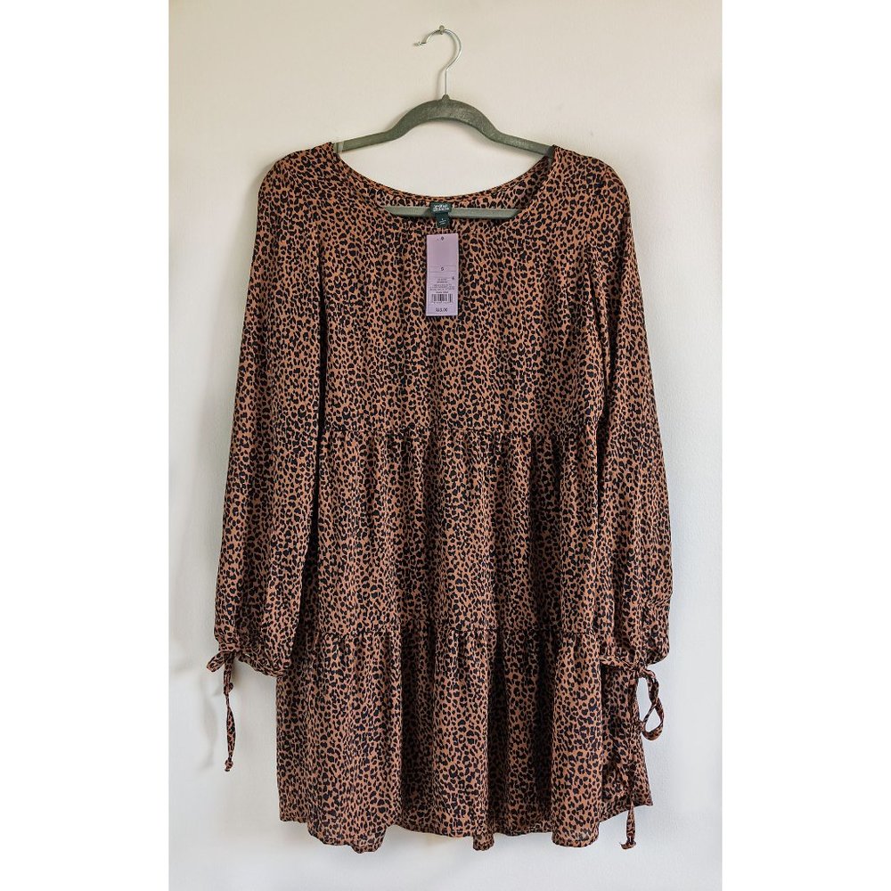 Wild Fable Leopard Babydoll Dress